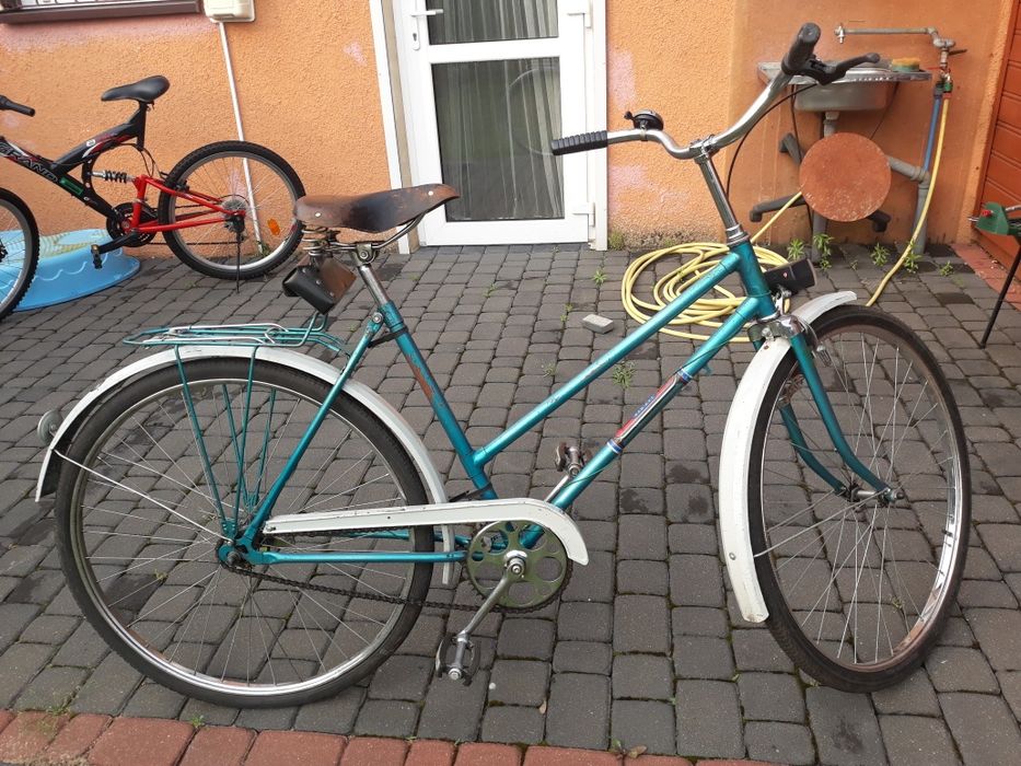 Rower Ukraina damka model 112-512,koła 28cali w pełni sprawny. .