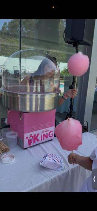 Aluguer de maquina de pipocas e/ou algodão doce