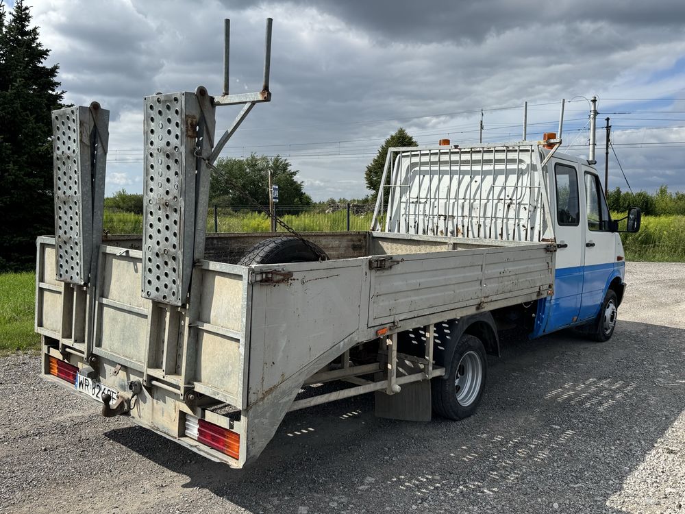 Vw LT 46 dlc 3.5 t brygadowa kabina najazd laweta