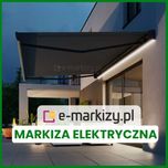 Markizy taras balkon sklep restauracja Corsica elektryczna w kasecie