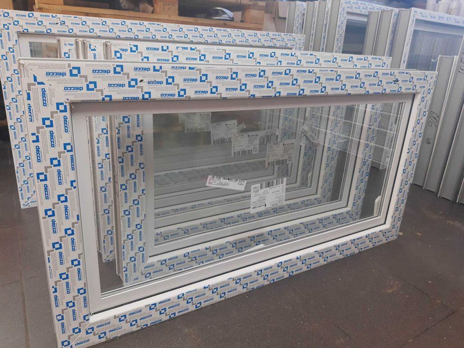 Uchylne okna INWENTARSKIE/rolnicze PCV GOSPODARCZE- nowe