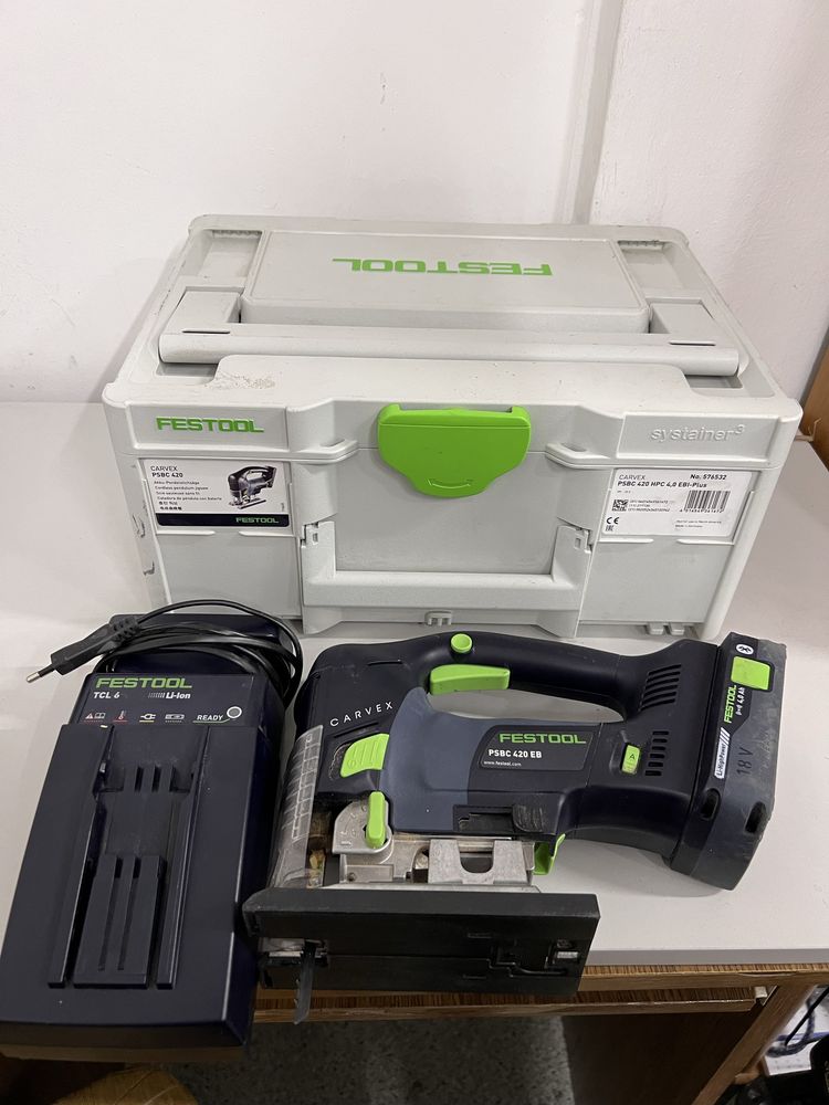 Wyrzynarka akumulatorowa FESTOOL Carvex PSBC 420 HPC 4,0 Ebi-Plus