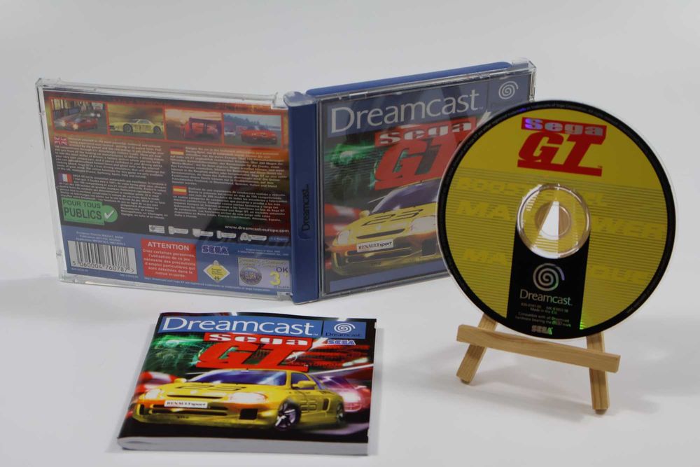 Gra na konsole Sega Dreamcast SEGA GT Stan Kolekcjonerski PAL IDEAŁ