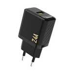 Ładowarka Dudao A23/2.4A USB-A - czarna