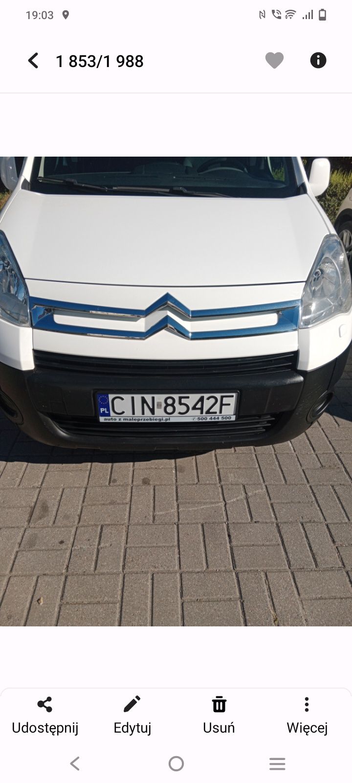 Sprzedam Citroen Berlingo 2