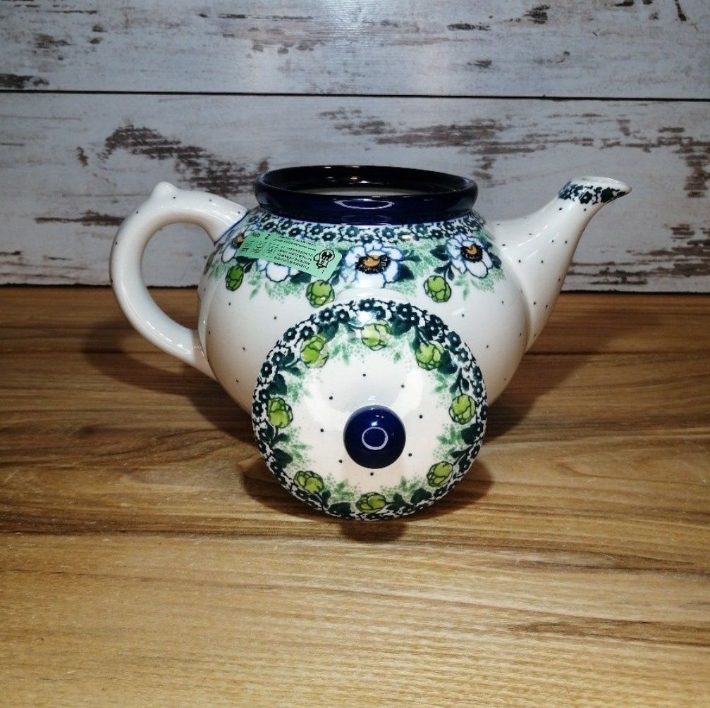 *Czajnik imbryk ceramiczny 1,2 L Ceramika Bolesławiec