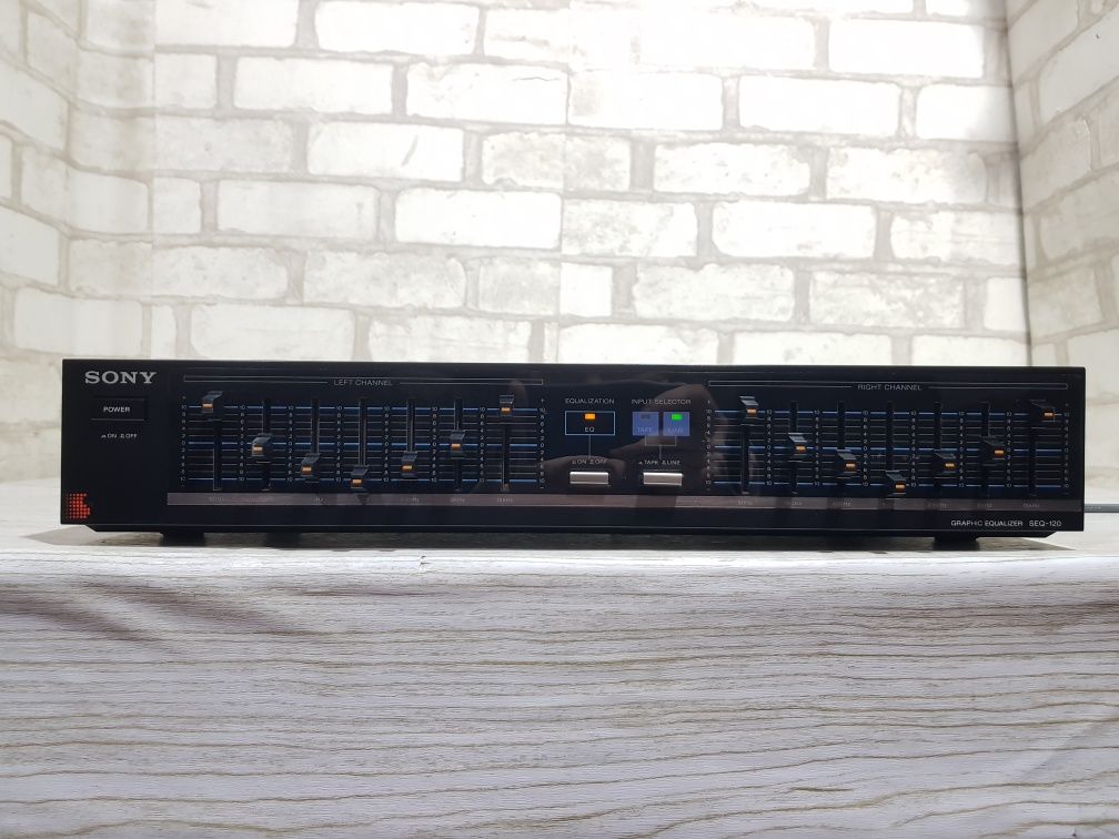 Еквалайзер SONY SEQ 120, 7 смуг, б/у з Німеччини