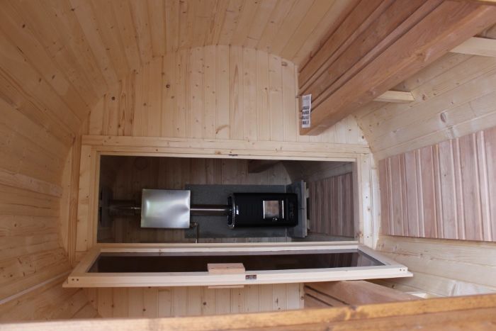 Sauna ogrodowa beczka 4 m agroturystyka producent