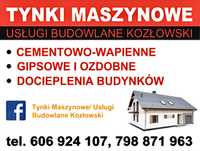 Tynki maszynowe Koło Dąbie Uniejów