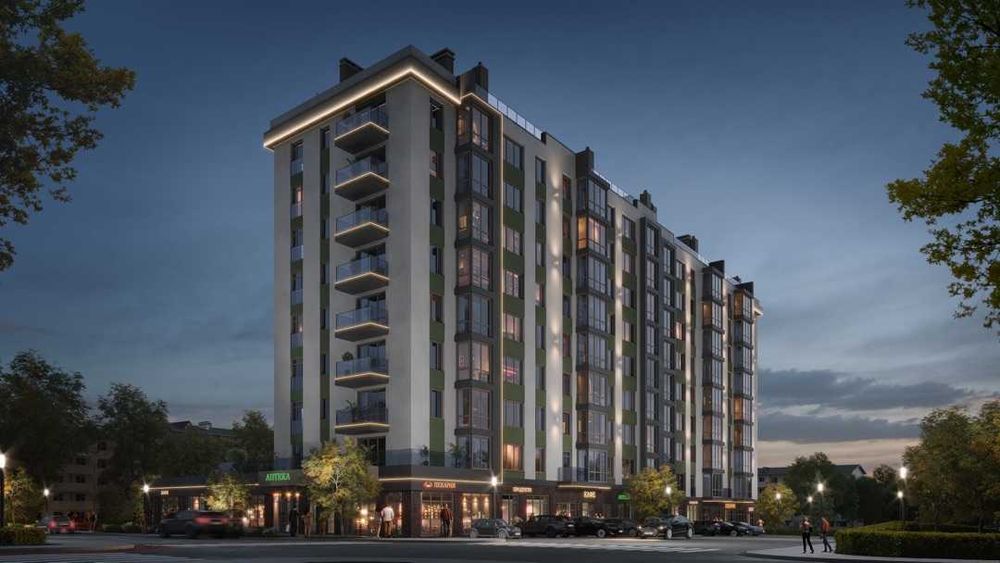 Комерційні приміщення в новому ЖК Паркова Долина