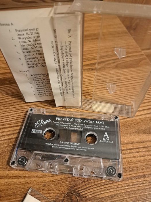 Eleni przystań pod gwiazdami kaseta magnetofonowa