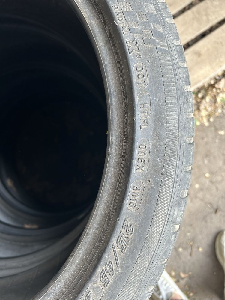 Резина Michelin pilot 3 215 45 18 летние шины