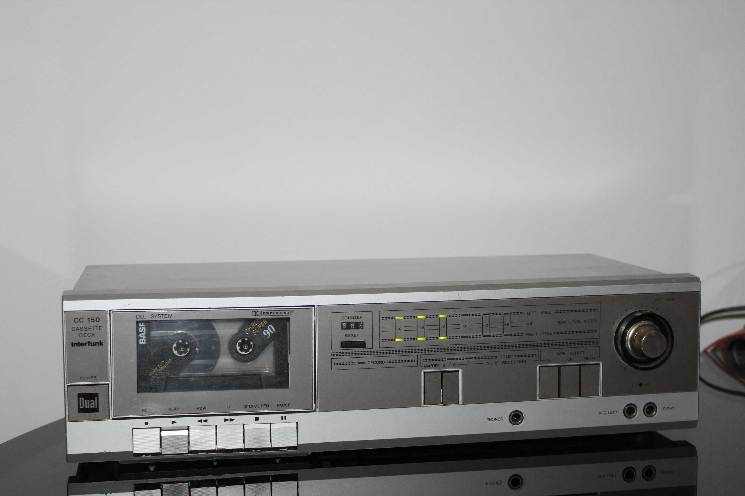 DUAL CC 150 Magnetofon deck stereo HI-FI vintage audiofilski Wysyłka