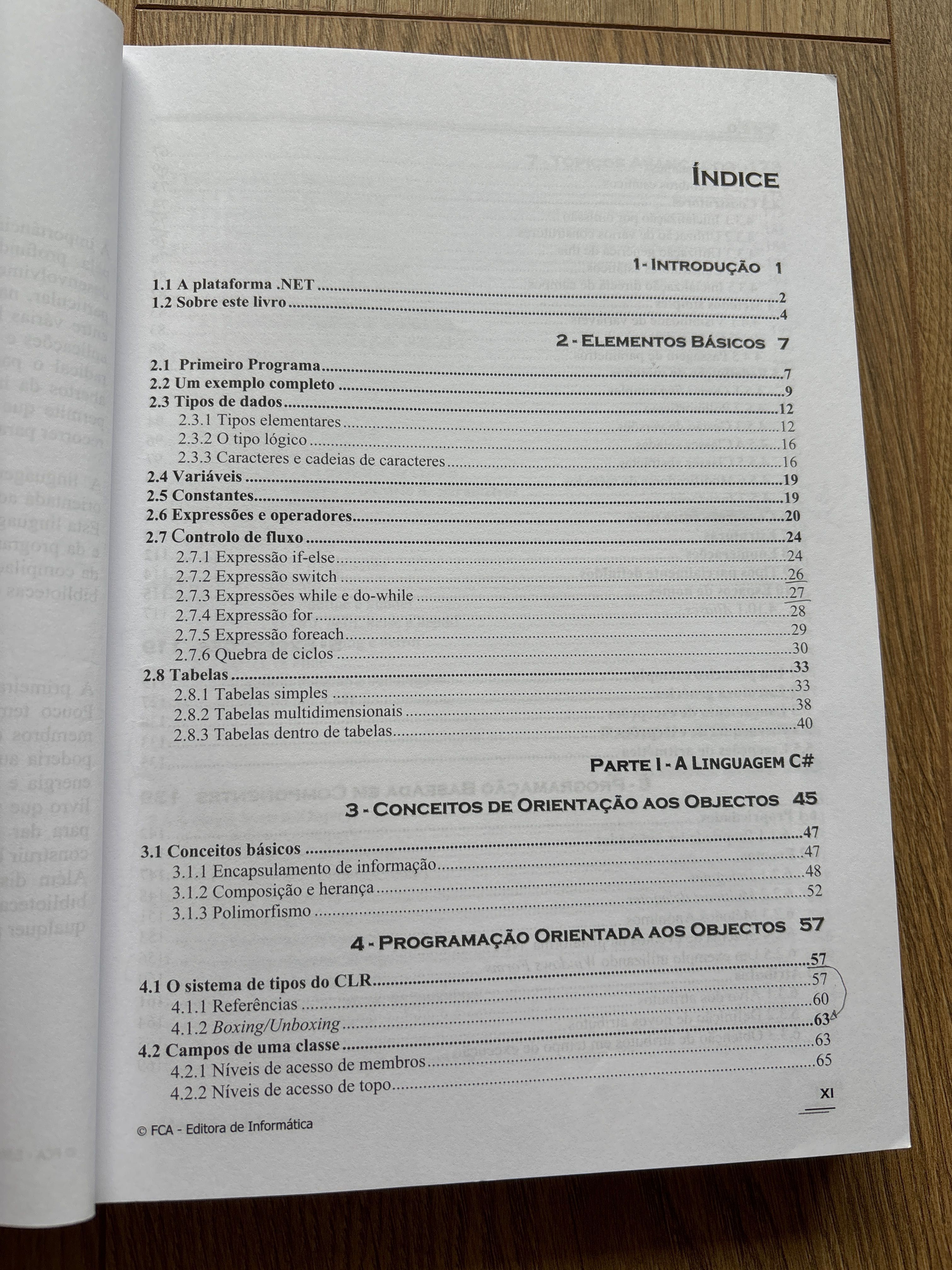 Livro C# 2.0 da FCA