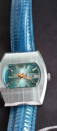 Relógio vintage Sakata Datatomic Prima (corda manual)