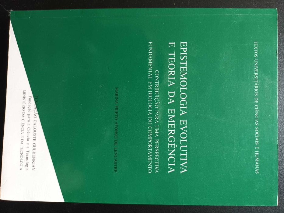 "Epistemologia Evolutiva e Teoria da Emergência" por Maria Lencastre
