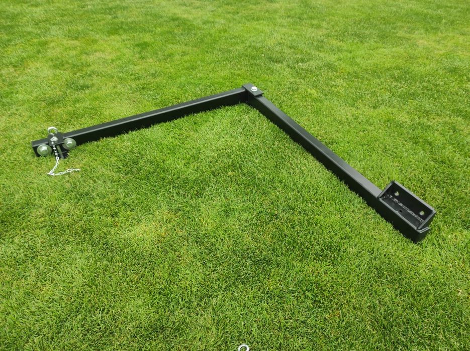 uchwyt nożycowy bagażnika rowerowego na hak do campervana