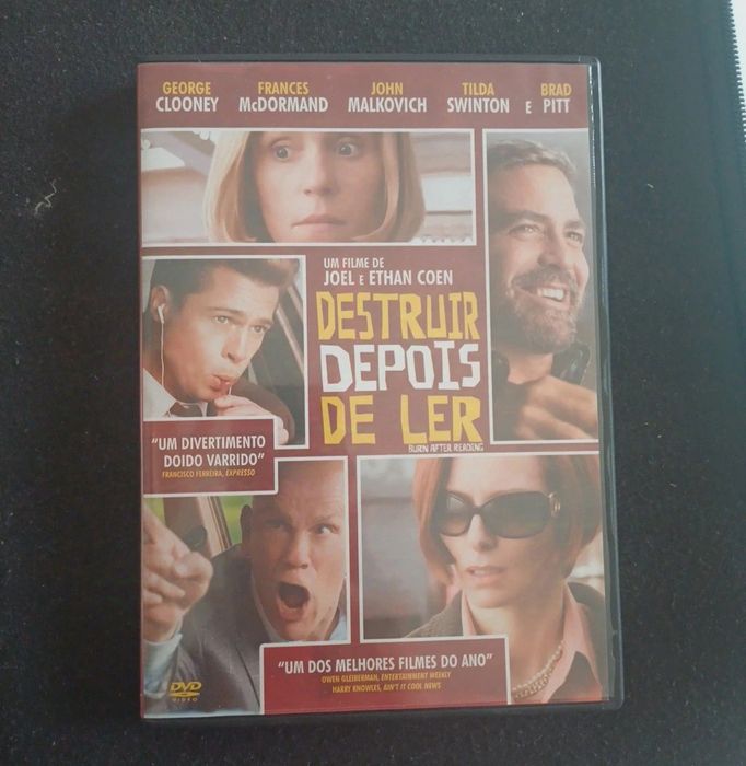 DVD destruir depois de ler