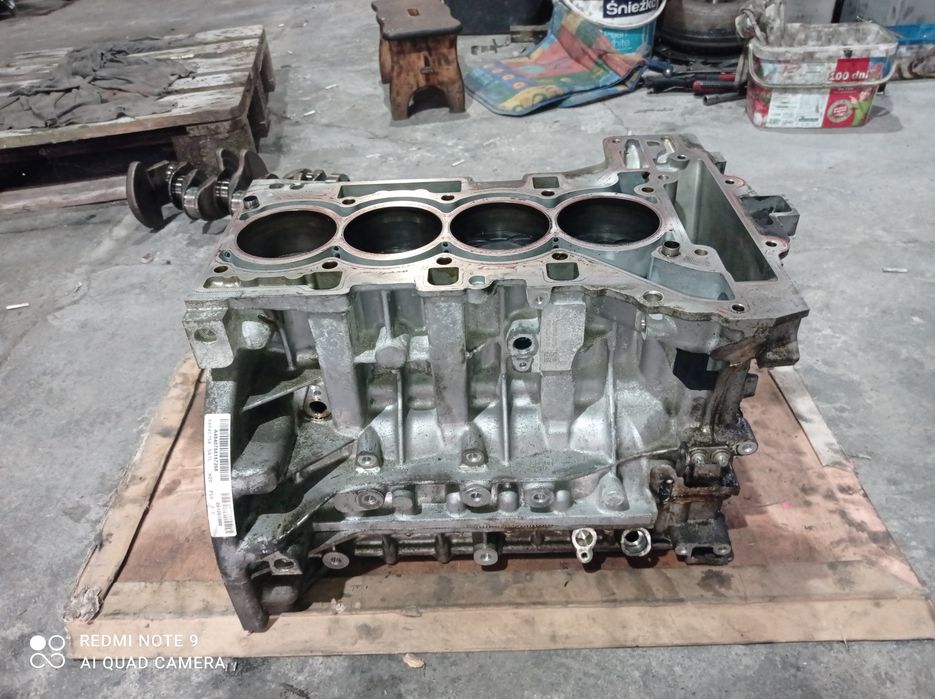 Blok silnika+wał . 2.0 N20B20a. B. . N26.  Bmw .