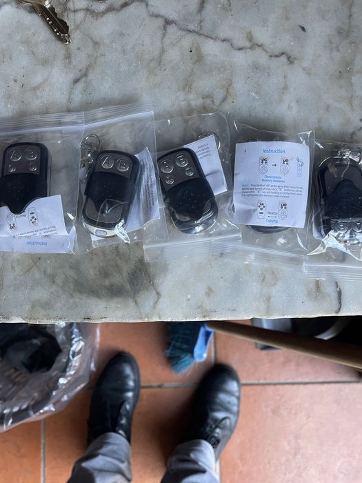 5 comandos programaveis