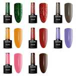 Lakier hybrydowy do paznokci SUNONE hybryda 5ml seria HOLLYBELL fiolet