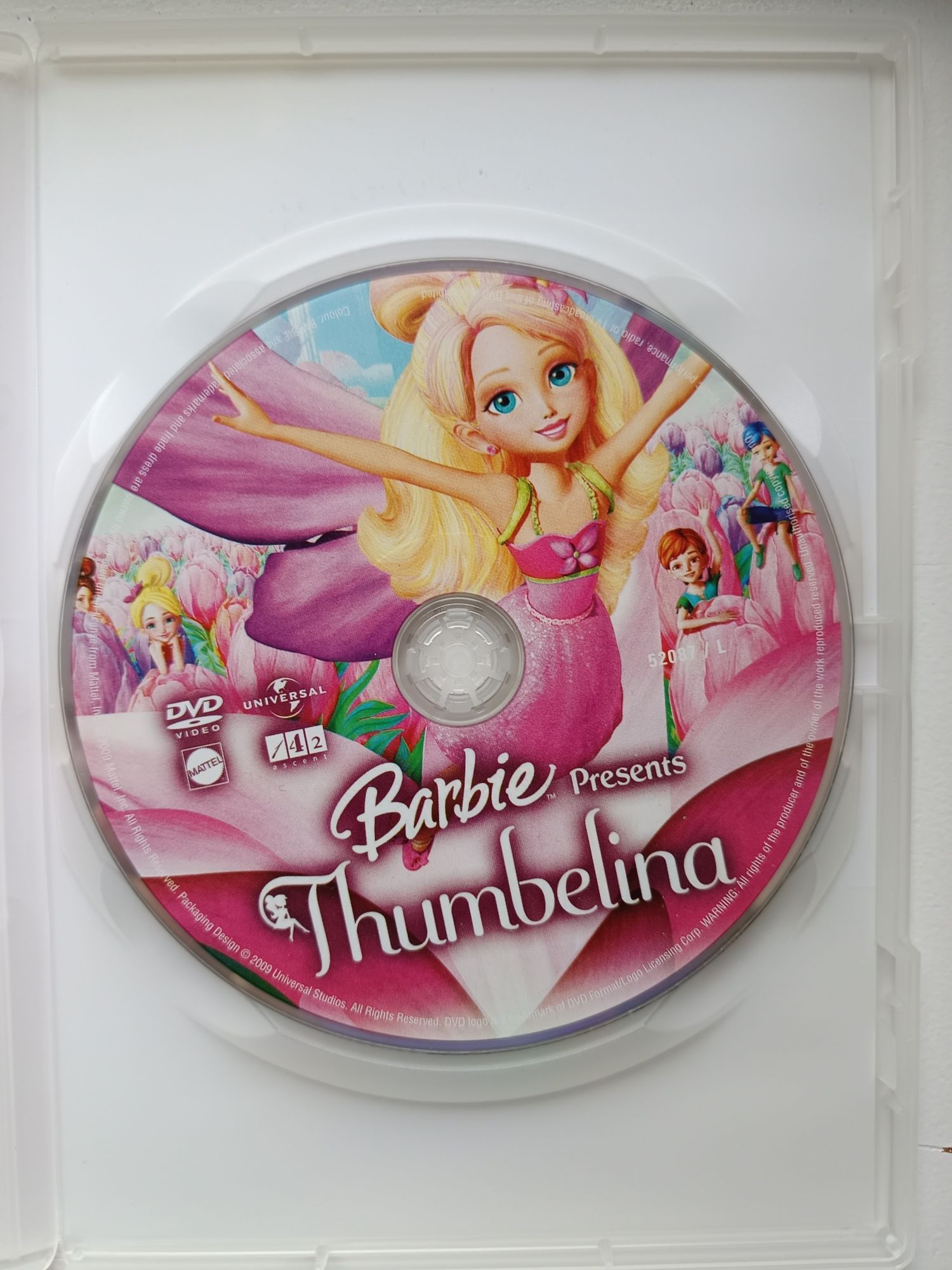 DVD barbie Polegarzinha