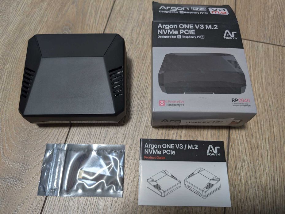 Argon ONE V3 M.2 NVME PCIE Case do Raspberry Pi 5