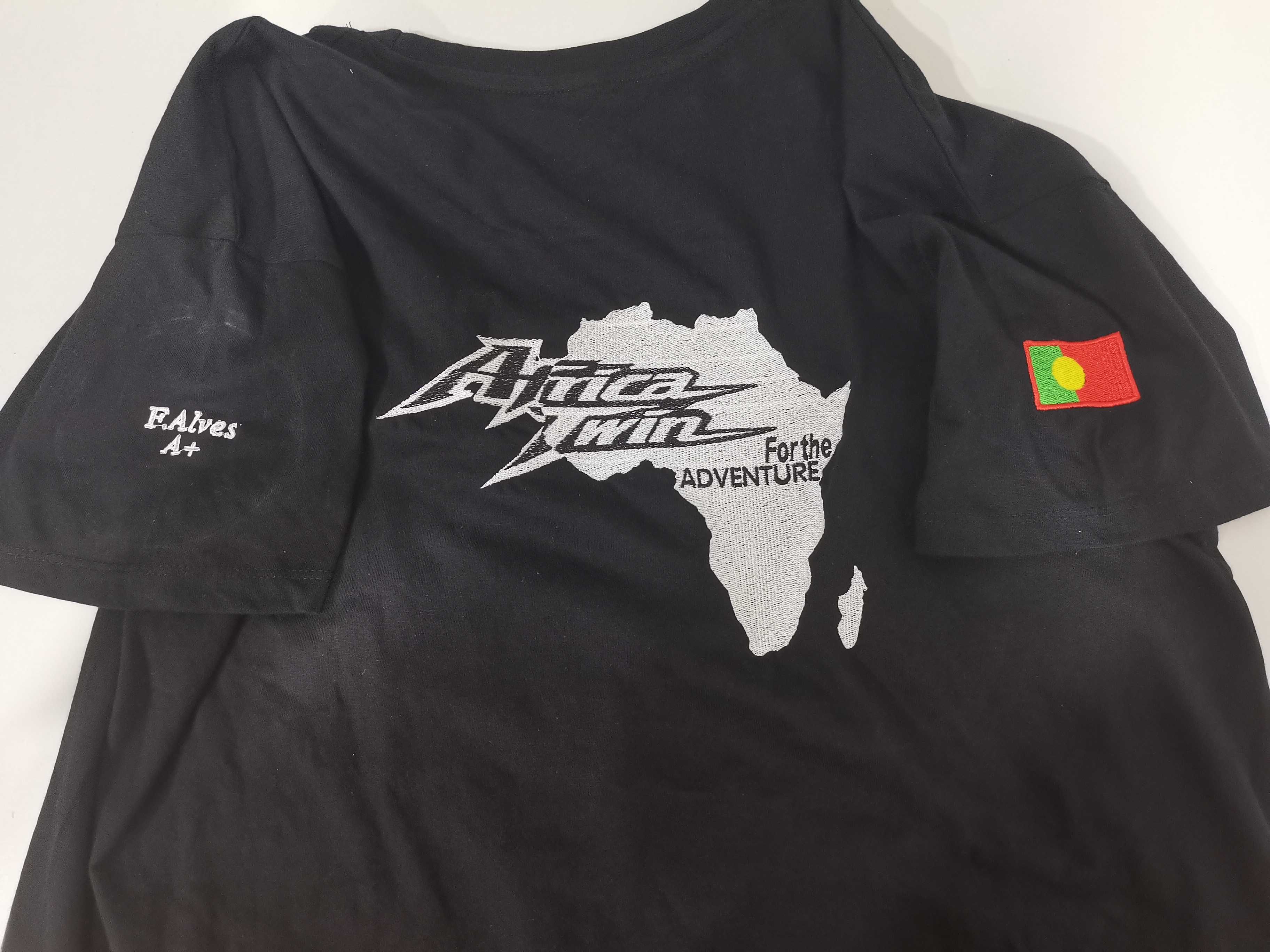 T-shirt bordada Africa Twin