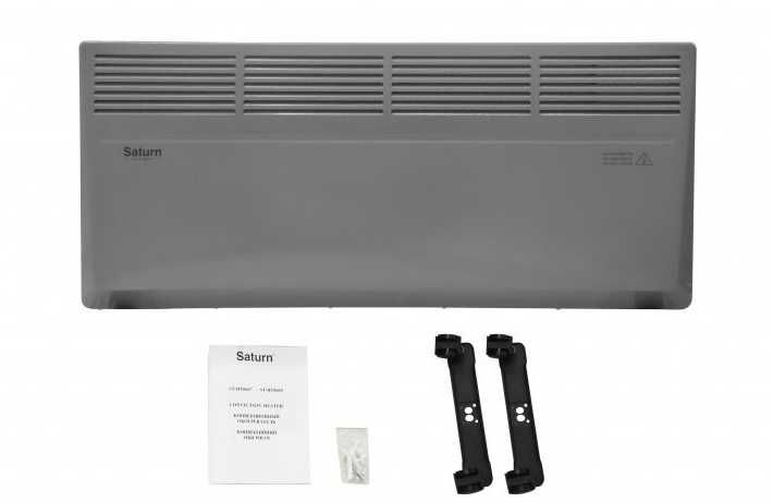 Обігрівач конвекційний Saturn ST-HT8667 Gray