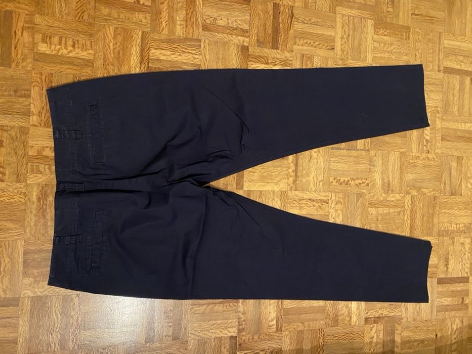 calças STEFANEL azuis escuras como novas