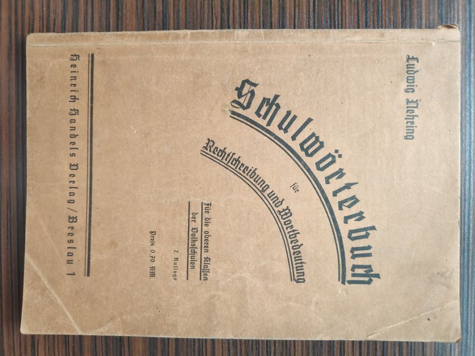 Podręcznik Schulwörterbuch für Rechtschreibung und Wortbedeutung