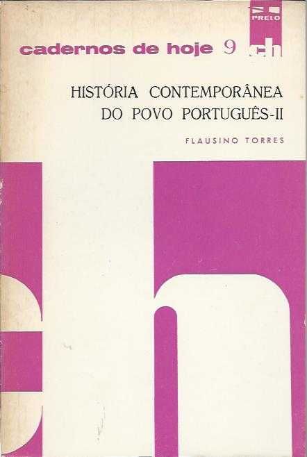 História contemporânea do povo português – 3 volumes-Flausino Torres