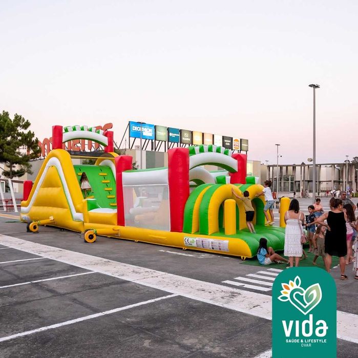 Insuflável PVC - Pista Obstáculos 17mt