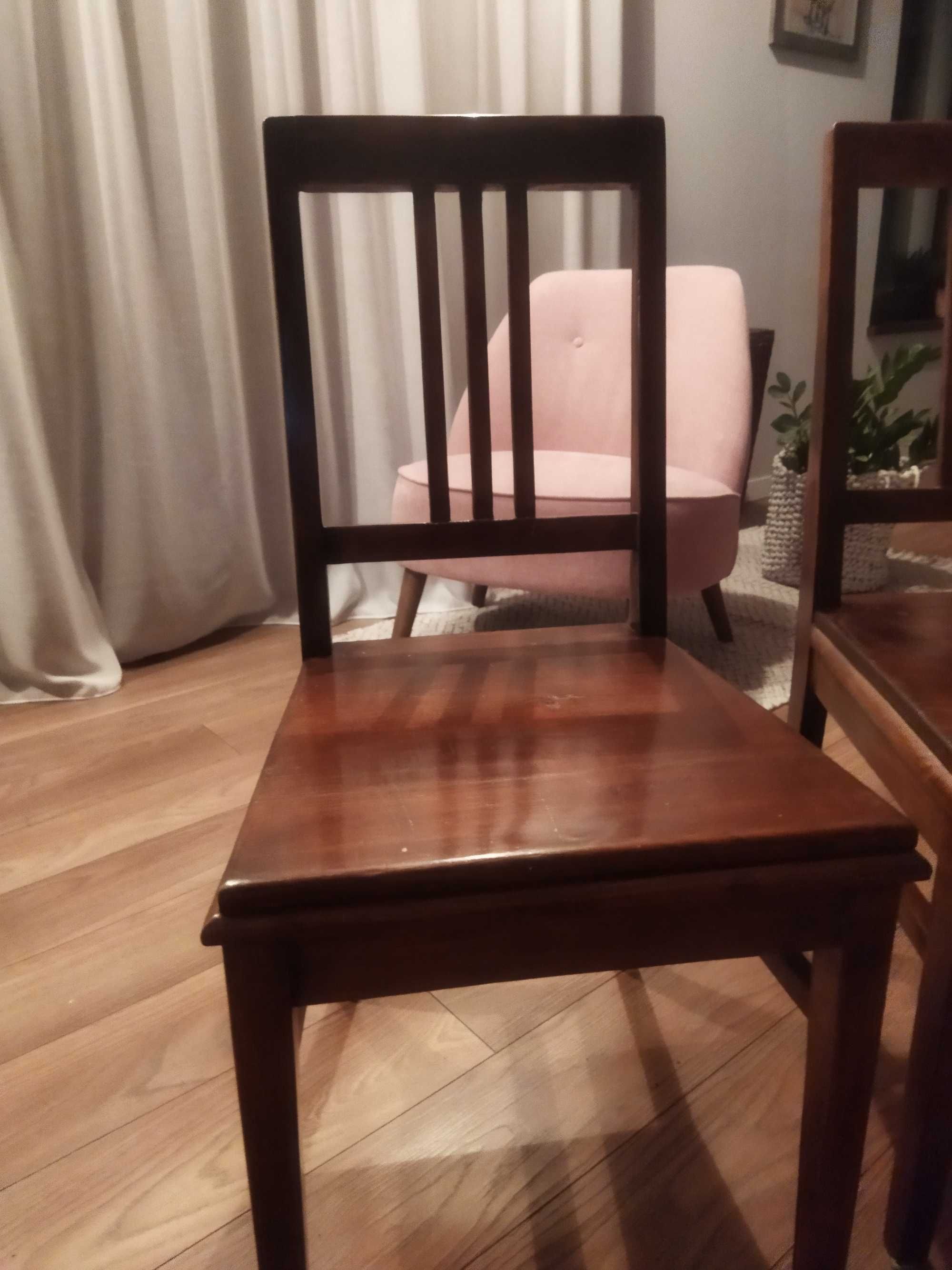 Krzesło drewniane 2 szt