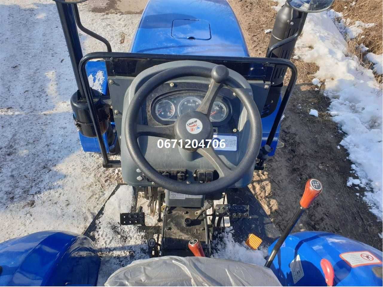 Мінітрактор Jinma JMT 404SNU з примусовою гідравлікою Джинма доставка