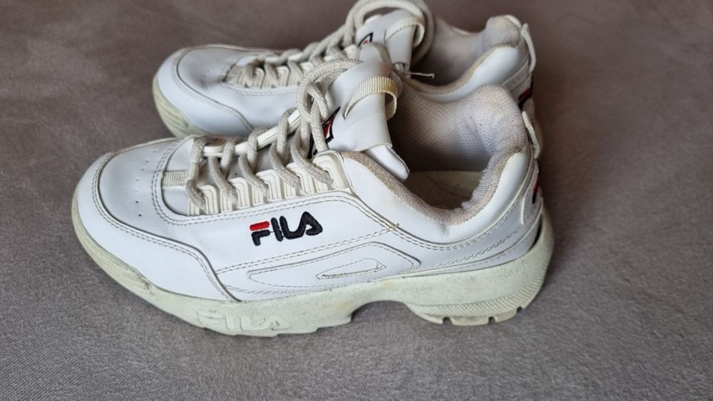 Buty białe Fila r 38/39