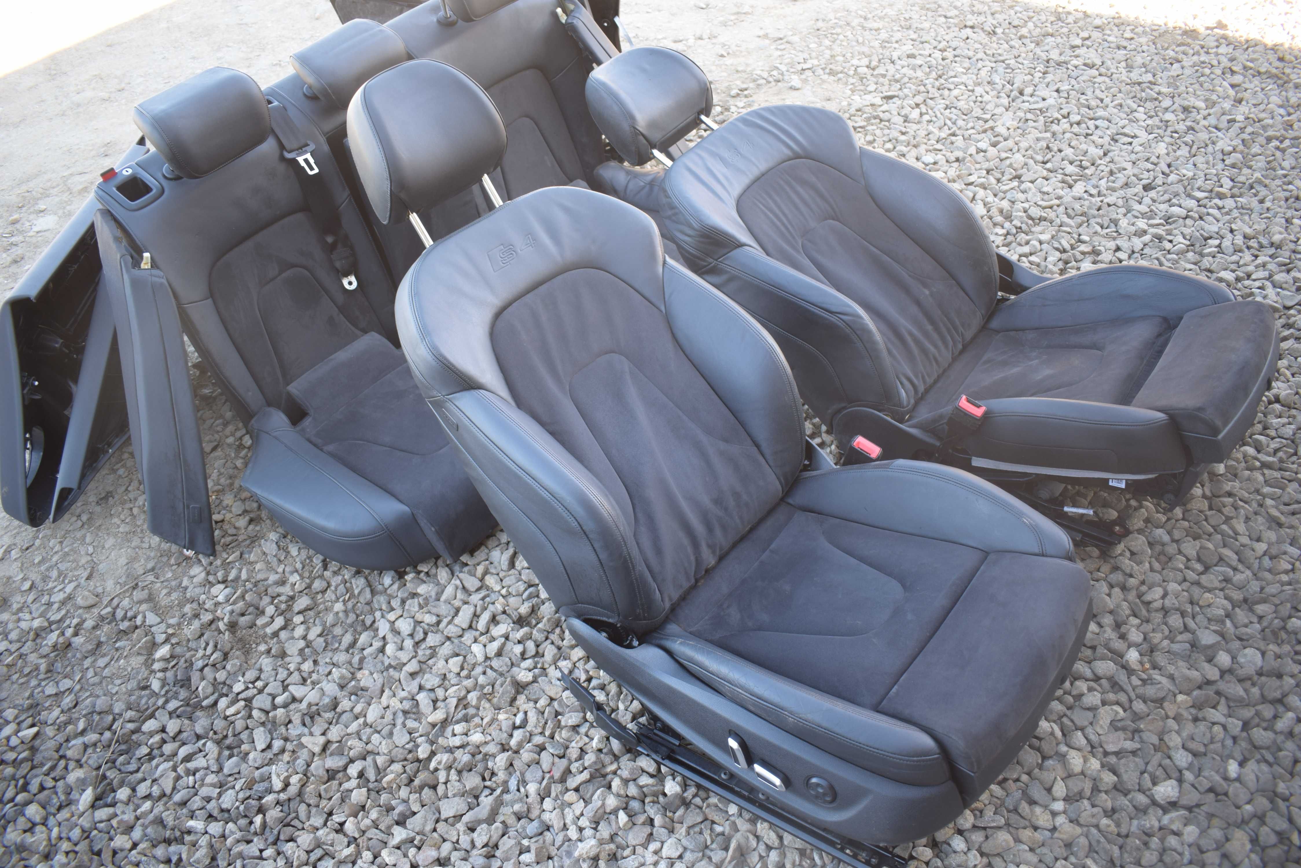 fotel fotele kanapa boczki 3.0 TFSI AUDI S4 S4 B8 LIFT 13.europa sedan