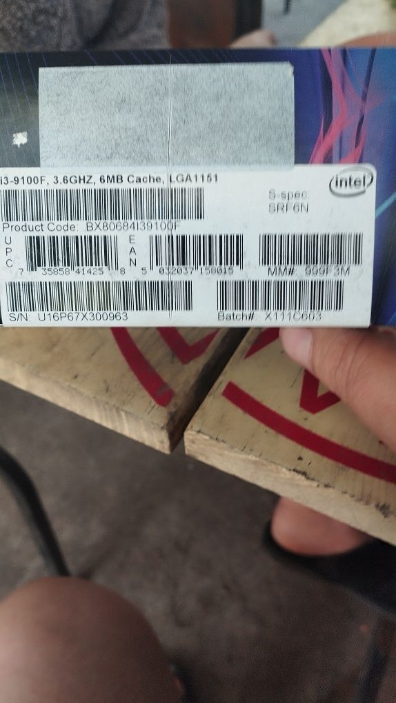 Процессор Core i3 9100F