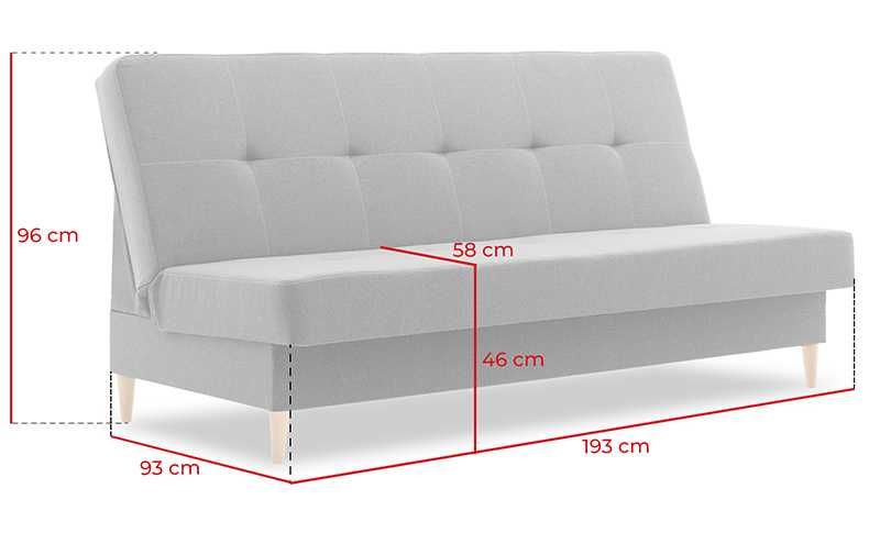 Kanapa ARTEM / wersalka rozkładana sofka tapczan sofa / SZYBKA DOSTAWA