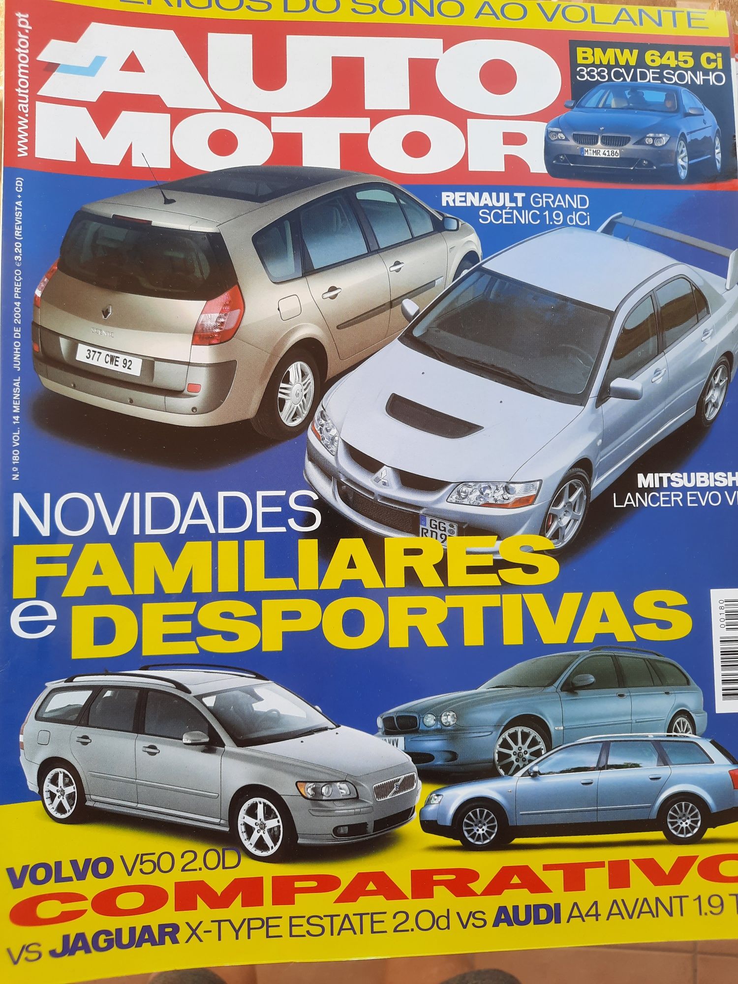 Revistas antigas "Auto Motor" - lote ou individual