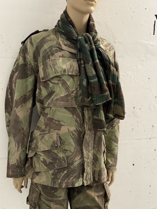 Farda militar de 1972 compela com botas + Manequim