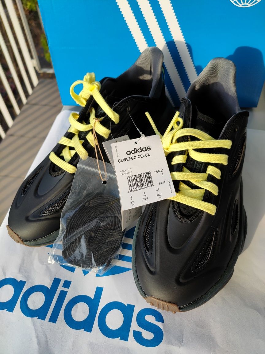 Nowe buty Adidas Ozweego Celox Black czarne męskie 42 41 43.40 39 44
