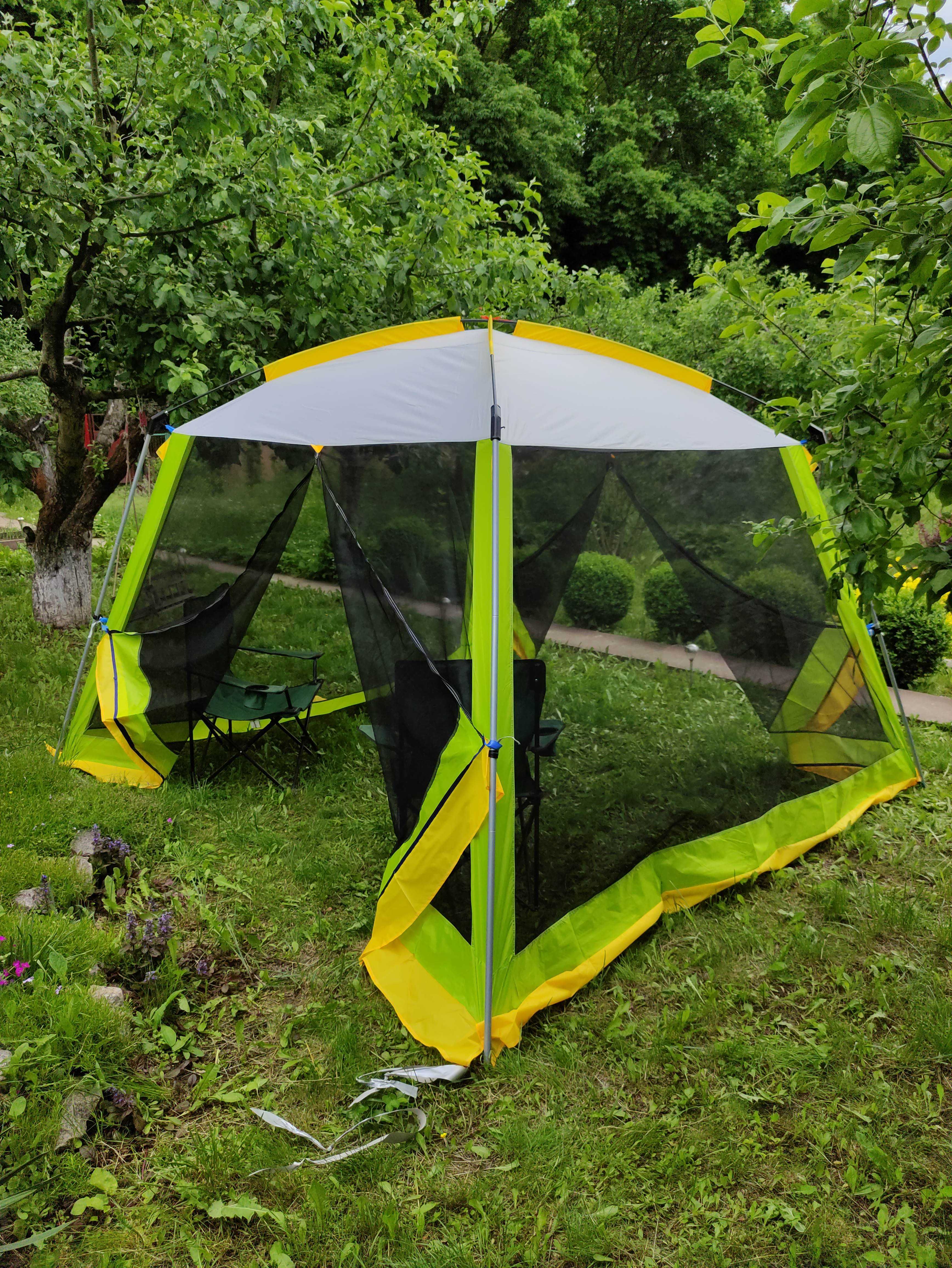 Летняя палатка шатер альтанка тент павильон беседка в сад во двор