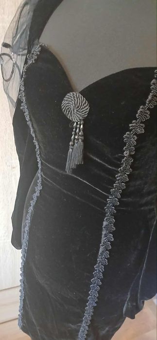 Sukienka kolekcjonerska lata 80te Vintage Karen Okada