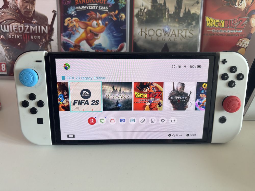 Sprzedam Nintendo Switch Oled +gry