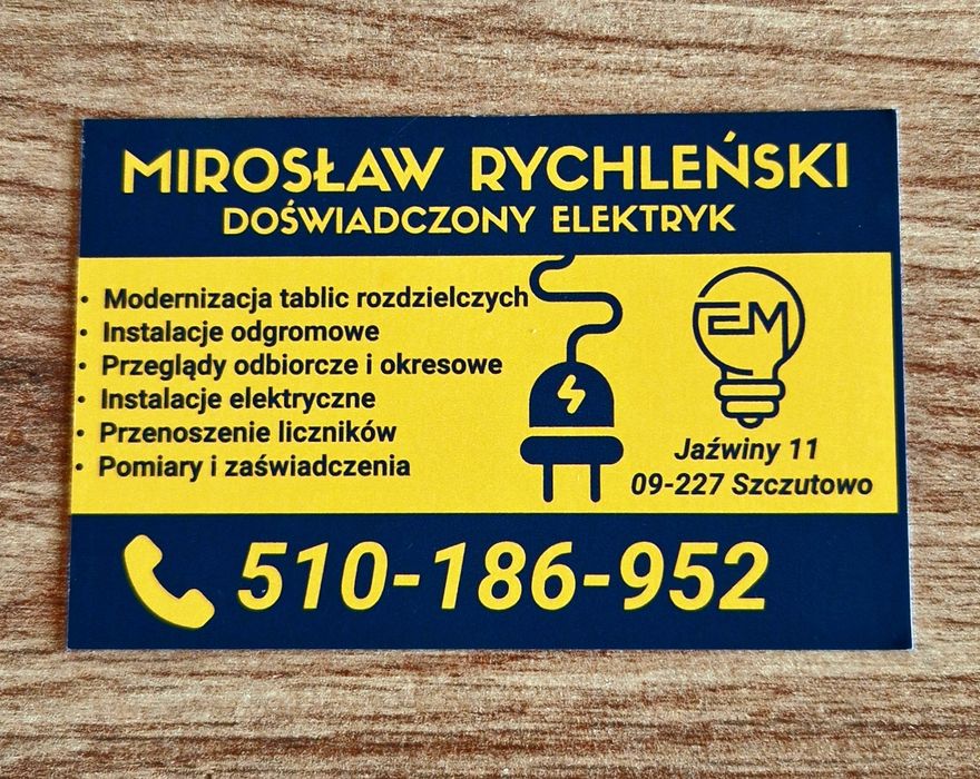 Elektryk Usługi Elektryczne