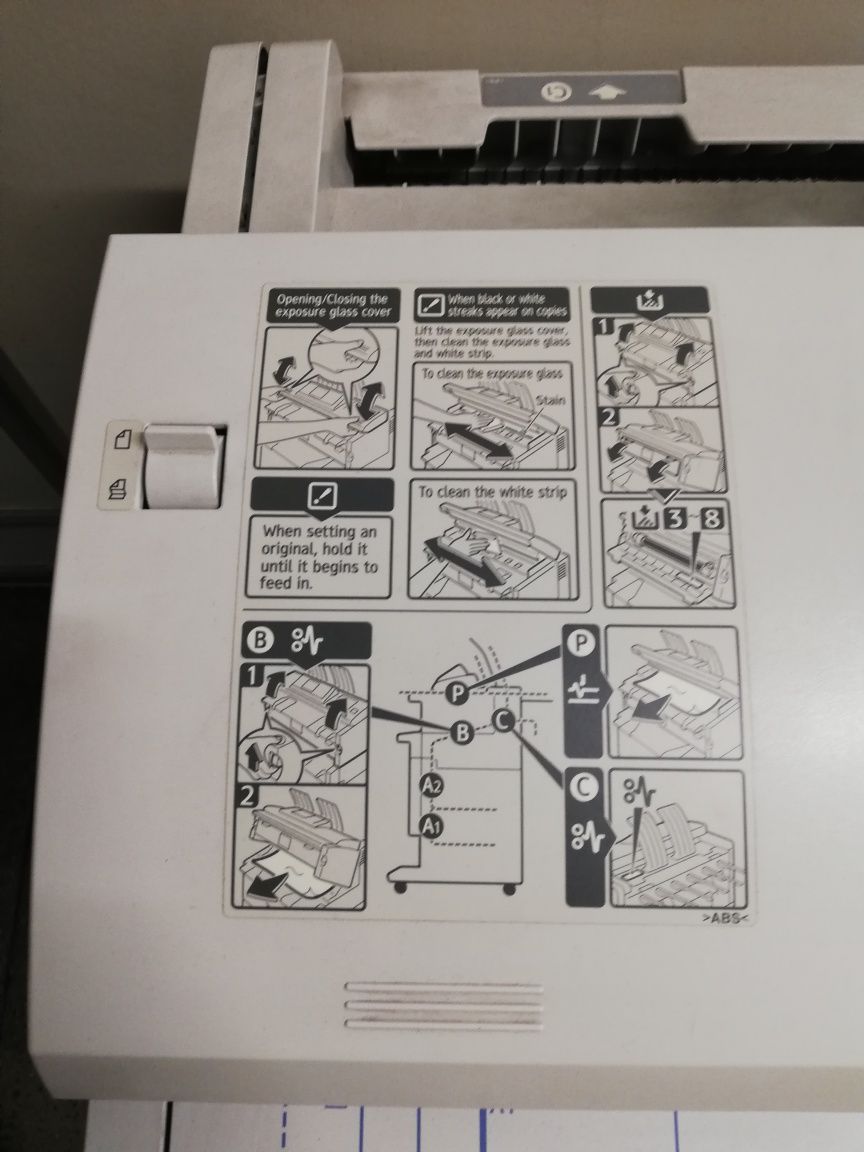 Ploter drukarka firmy Gestetner