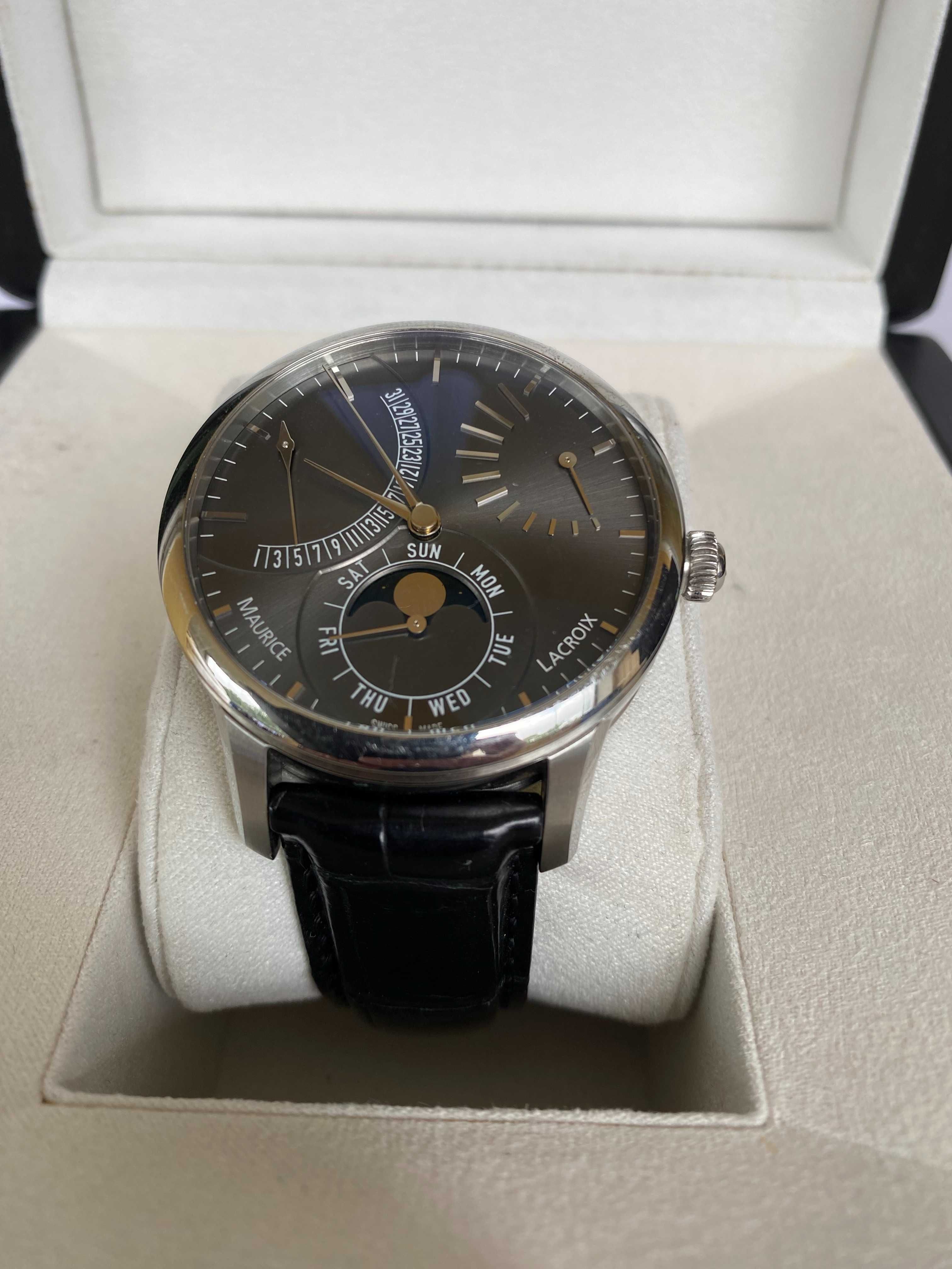 Nowy zegarek Maurice Lacroix Masterpiece LUNE RETROGRADE MP6528