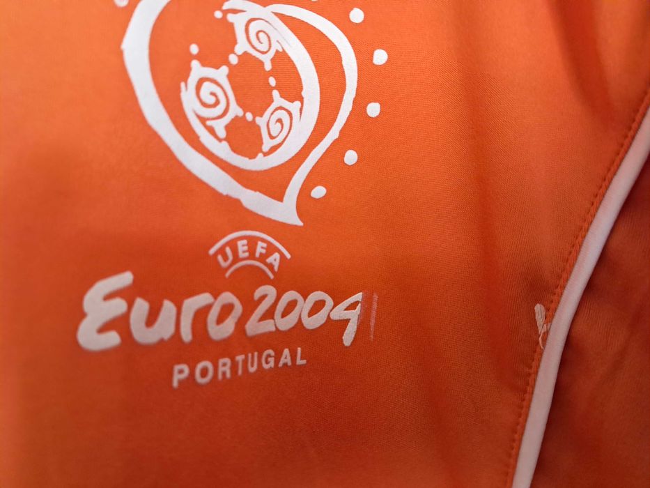 EURO 2004 Portugal HOLANDIA koszulka tshirt pomarańczowa T-mobile L/XL