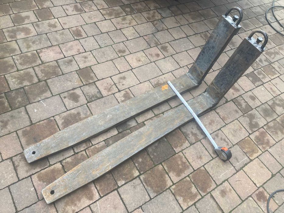 Solidne widły do palet 3t 120 ładowarka tur sztaplarka karetka 40-41cm